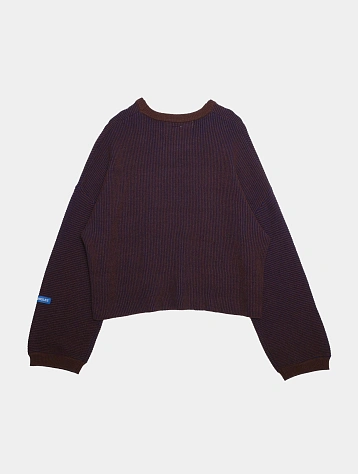 Свитер Jungles Jungles Two Tone Rib Knit Brown/Blue