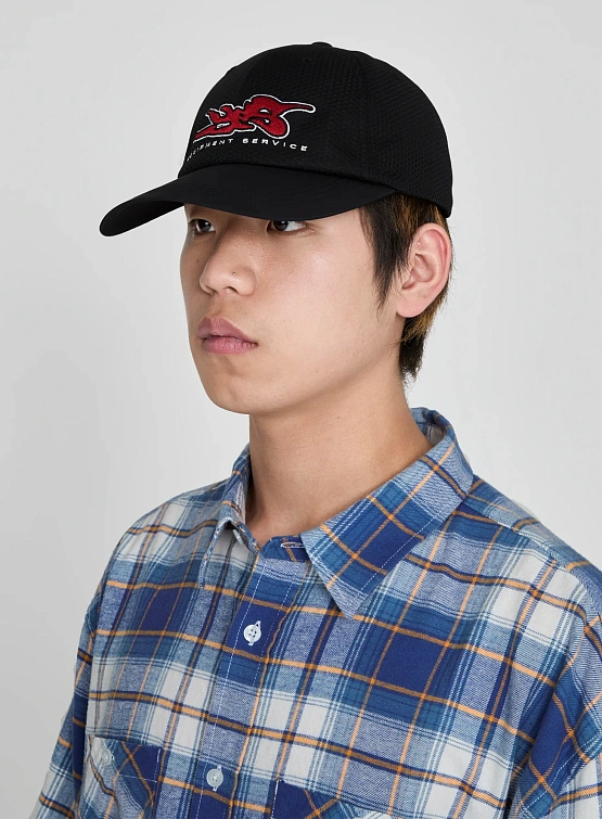 Кепка YESEYESEE Y.E.S Mesh Cap Black