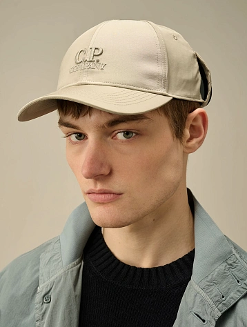 Кепка C.P. Company Chrome-R Goggle Cap Vintage Khaki