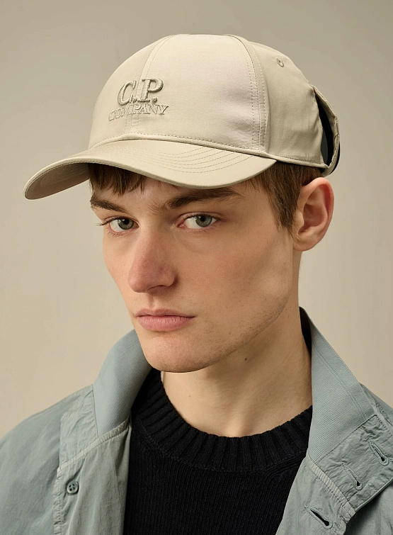 Кепка C.P. Company Chrome-R Goggle Cap Vintage Khaki