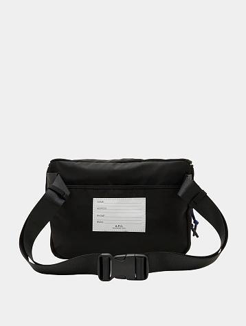 Сумка A.P.C. Trek Bum Bag Noir