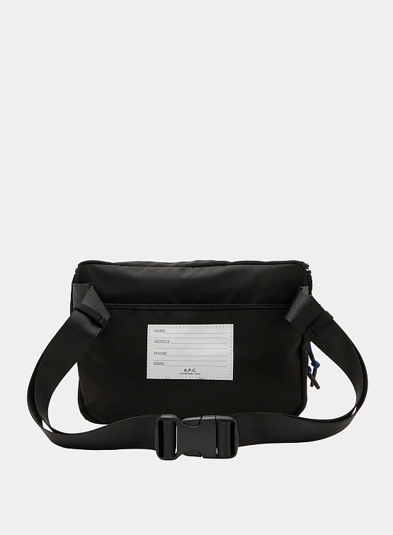 Сумка A.P.C. Trek Bum Bag Noir