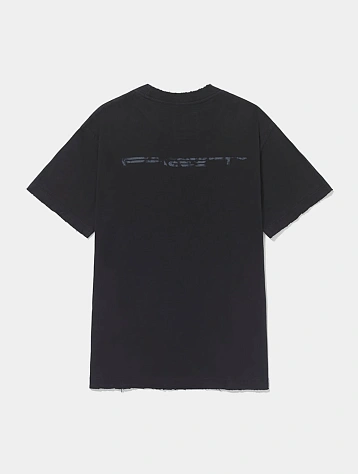 Футболка PIET x OAKLEY Nano Logo Ripped Vintage Black