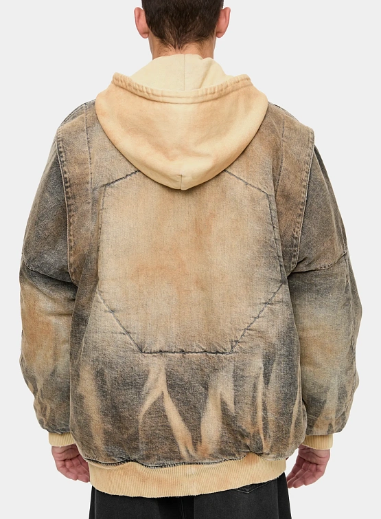 Бомбер ALCHEMIST Creed Jacket Dirty Light Indigo