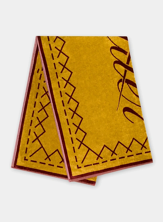 Полотенце Jean Paul Gaultier Needles Green/Brown