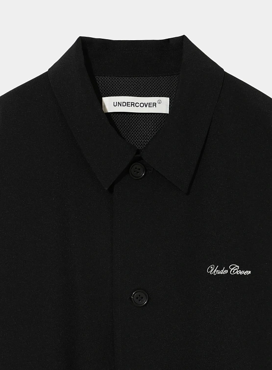 Овершот UNDERCOVER Coach Jacket Front Logo Black