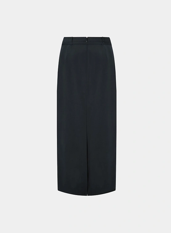 Женская юбка LE17SEPTEMBRE Pencil Midi Steel Blue