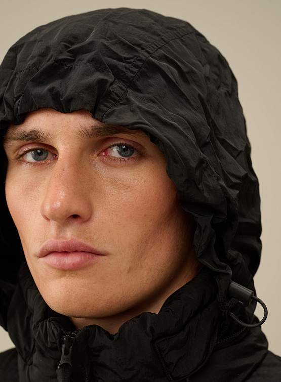 Пуховик C.P. Company Chrome-R Goggle Down Jacket Black