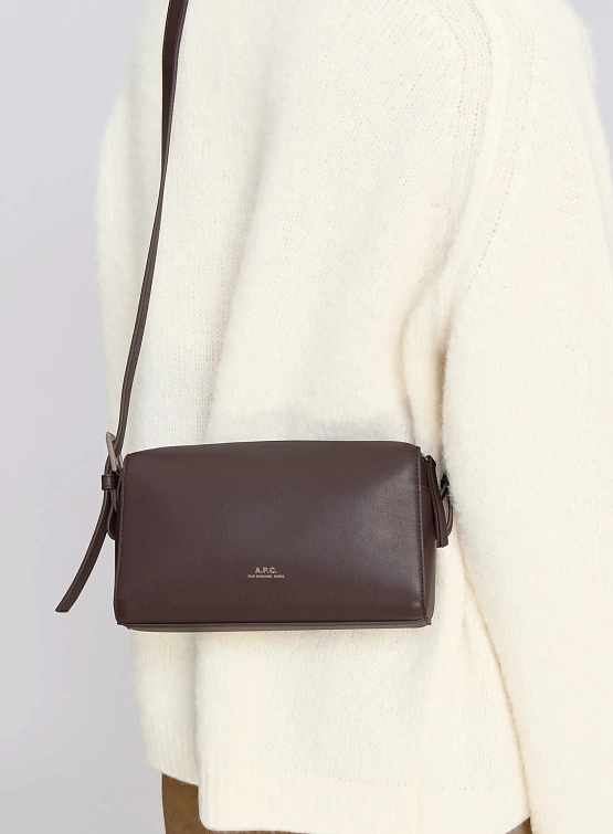 Сумка A.P.C. Nino Camera Bag Brown