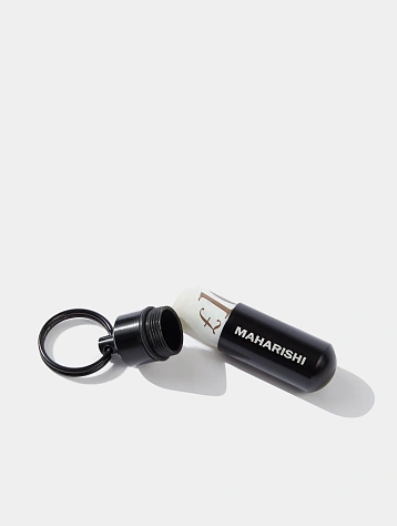 Брелок для ключей MAHARISHI 9081 Bullet Stash Black