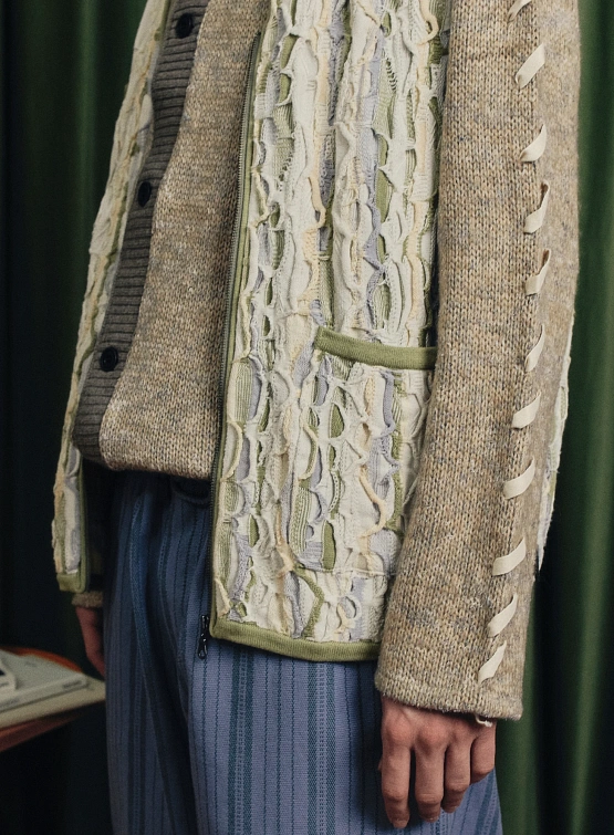 Жилет thisisneverthat 3D Cable Vest - Updated Beige