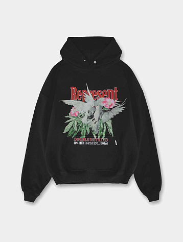 Худи Represent Clo Double Distilled Off Black