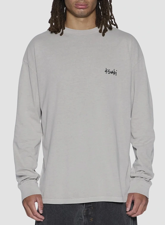 Лонгслив Ksubi All Day Biggie LS Dust Grey