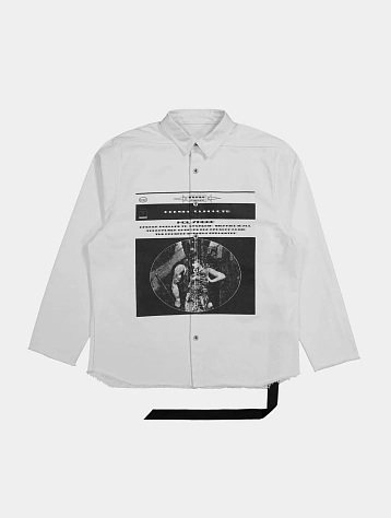 Рубашка RICK OWENS DRKSHDW Jumbo Milk/Black/Milk