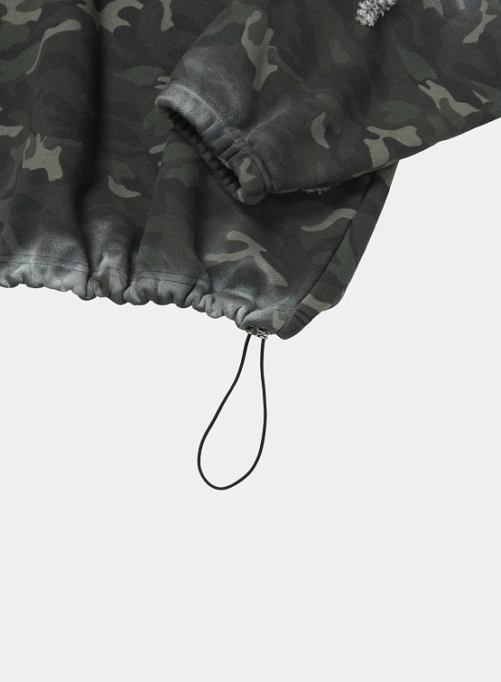 Худи Thug Club Sprayed Camoflage Rock Camo