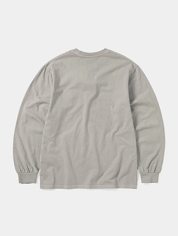 Лонгслив thisisneverthat That Pocket L/S Tee Grey