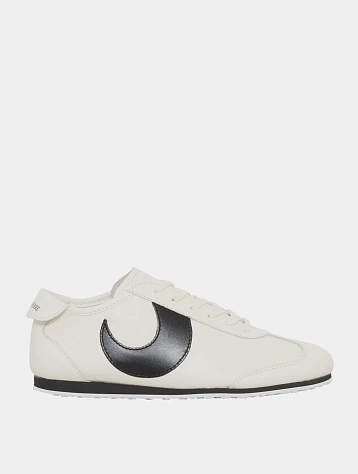 Женские кроссовки Marine Serre Matte Leather MS Astra Off White