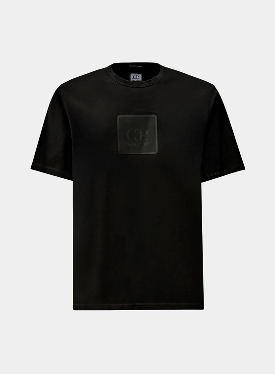 Футболка C.P. Company Metropolis Series Mercerised Black