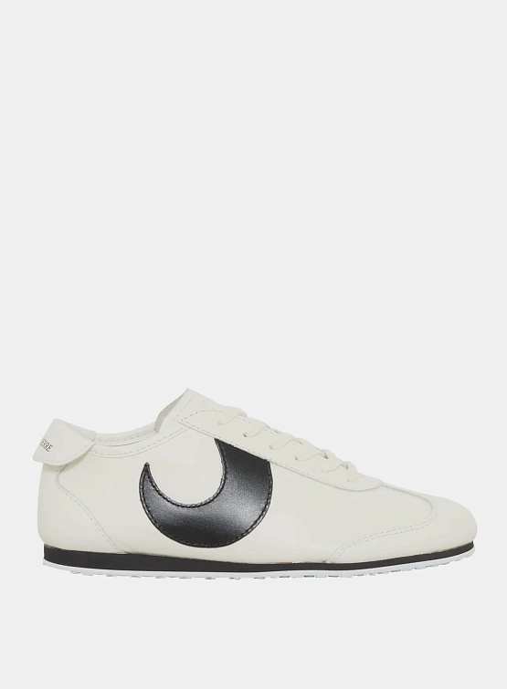 Женские кроссовки Marine Serre Matte Leather MS Astra Off White