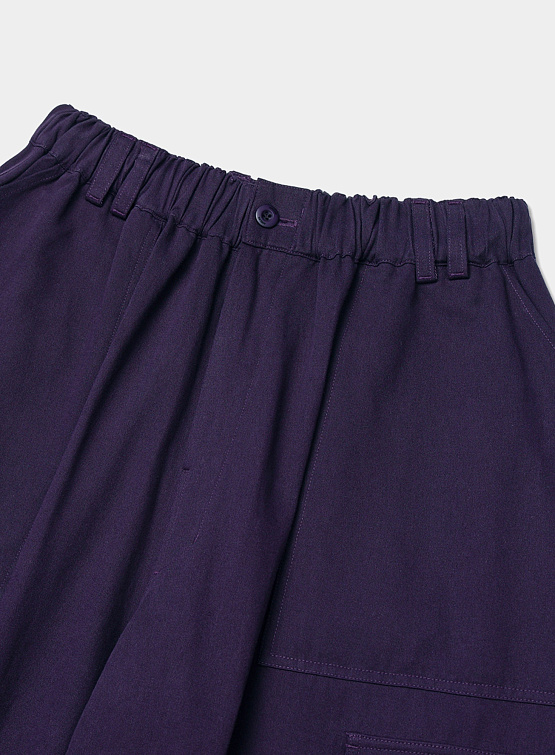 Брюки ANGLAN Curve Big Cargo Balloon Pants Purple