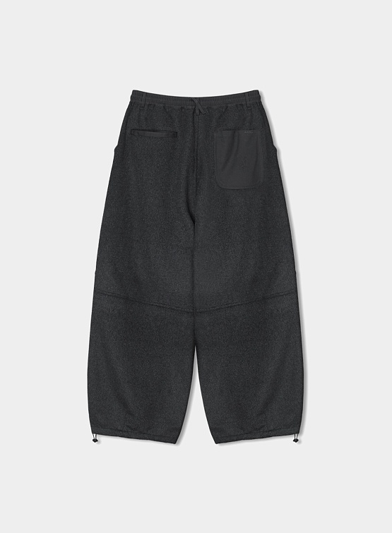 Брюки ANGLAN Droopy Wool Balloon Pants Charcoal