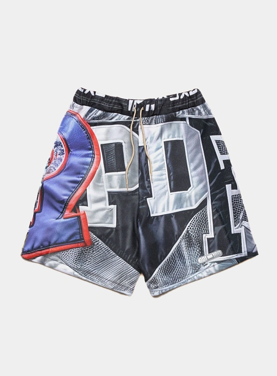 Шорты PDF Football Shorts Print Black