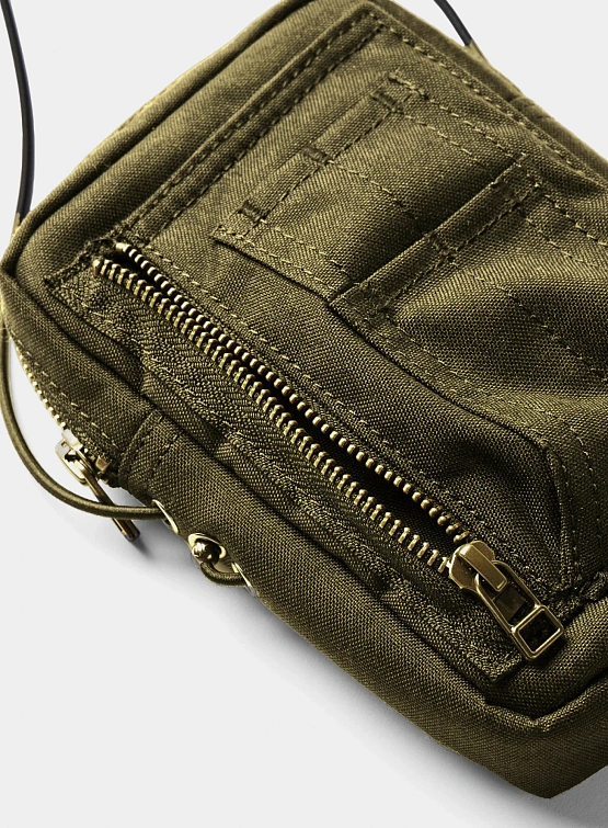 Сумка MAHARISHI 1117 Maha Ma Pocket Pouch Olive