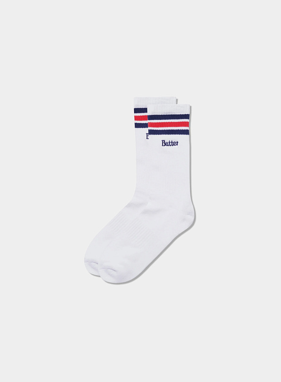 Носки Butter Goods Stripe Socks White