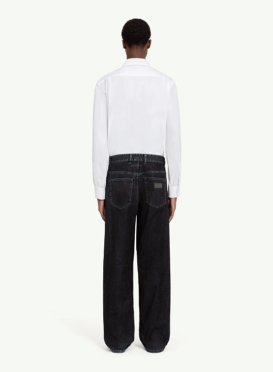 Джинсы MM6 Maison Margiela 5 Pocket Black