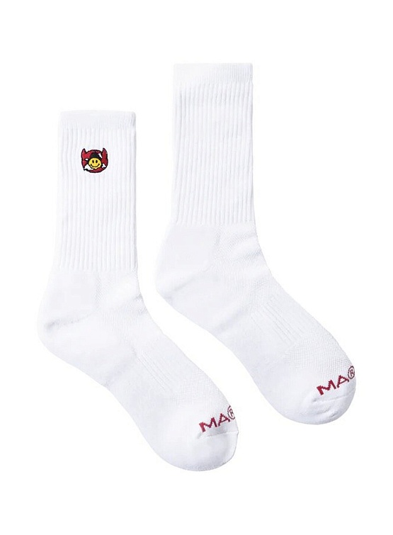 Носки MARKET Smiley Inner Peace White
