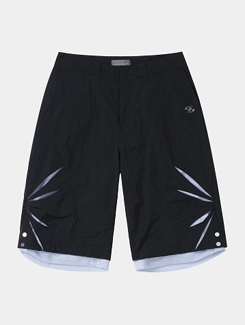 Шорты SAN SAN GEAR Cut Off Mesh Shorts Black