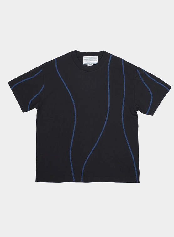 Футболка Jungles Jungles Overlock Stitch Tee Black