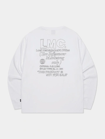 Лонгслив LMC FN Doodle Longsleeve Tee White