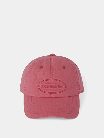 Кепка thisisneverthat Overdyed E/T-Logo Cap Pink
