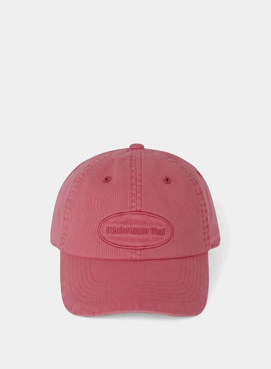 Кепка thisisneverthat Overdyed E/T-Logo Cap Pink