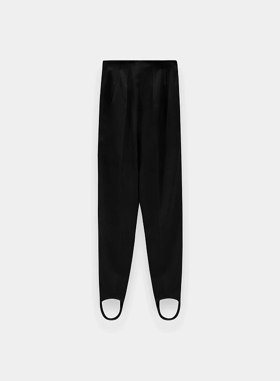 Женские брюки MUGLER Tuxedo Cigarette Stirrup Black