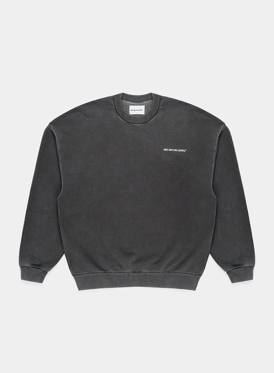 Свитшот MKI MIYUKI ZOKU Uniform Pigment Black