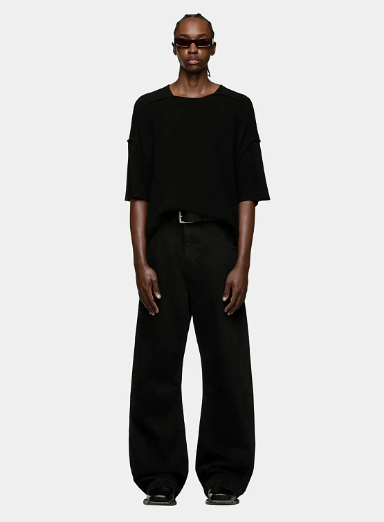 Футболка entire studios Knit Block Black