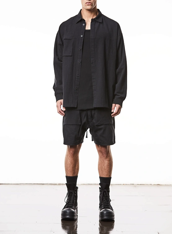 Рубашка thom/krom M H 159 Black