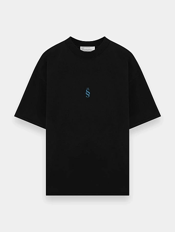 Футболка Studio Slow x ÖMANKÖ Logo T-Shirt Black