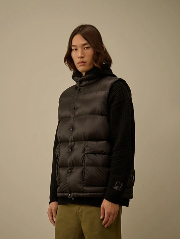 Жилет C.P. Company D.D. Shell Down Black