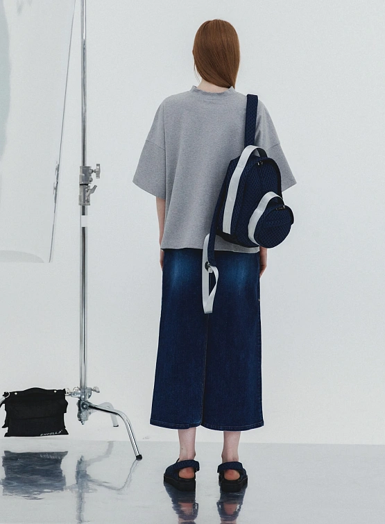 Женская юбка EPINGLER 3 Stitch Detail Denim Dawn Blue