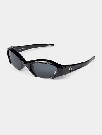 Очки NO PROBLEMO x LE SPECS Cyborg Black/Smoke Mono