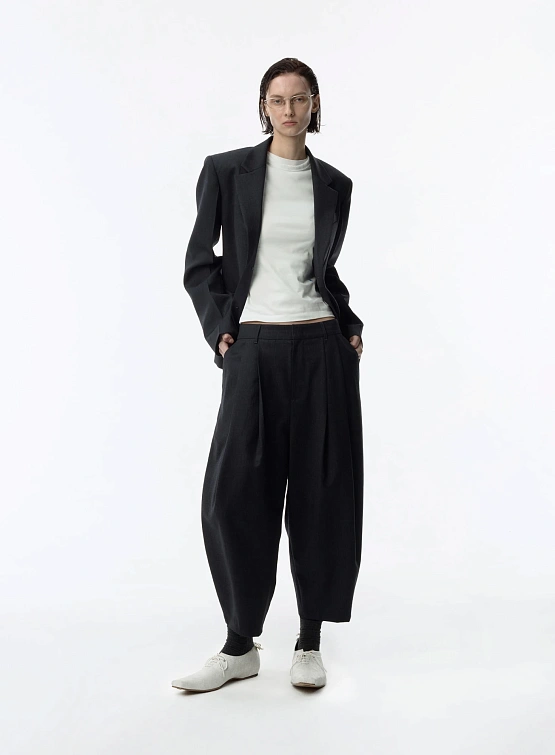 Брюки ADERERROR Sig BK Tag Slacks 01 Grey