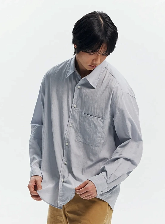 Рубашка FrizmWORKS Feather CN Relaxed Sky Blue