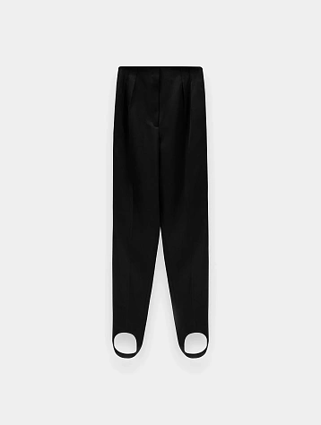 Женские брюки MUGLER Tuxedo Cigarette Stirrup Black