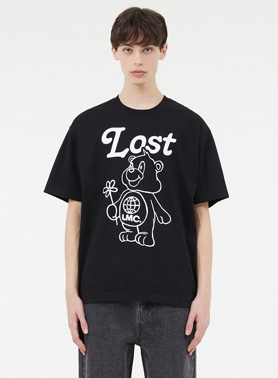 Футболка LMC Flower Bear Tee Black