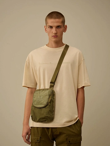 Сумка C.P. Company Plain Paper Touch Shoulder Capers
