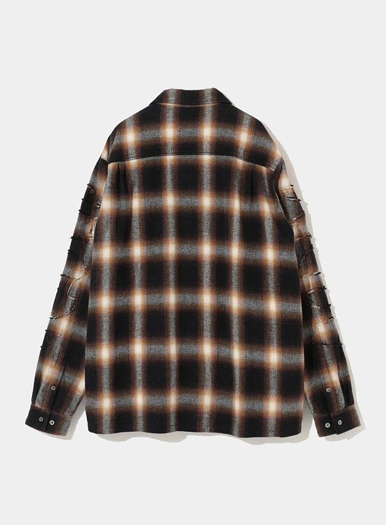 Рубашка UNDERCOVER Ombre Shirt Brown CK