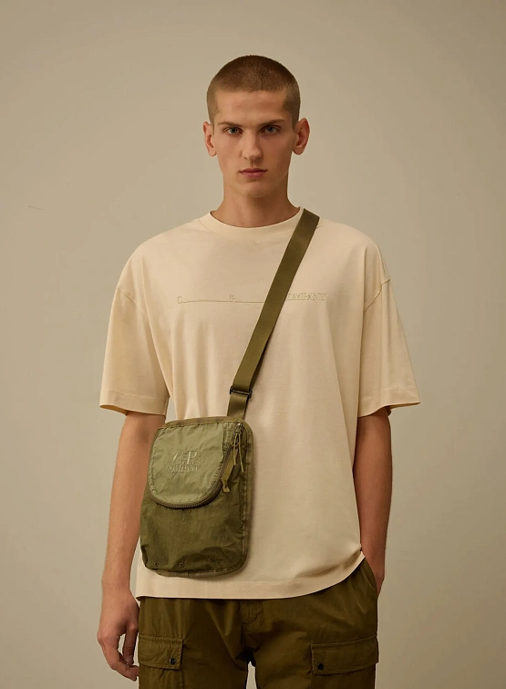 Сумка C.P. Company Plain Paper Touch Shoulder Capers